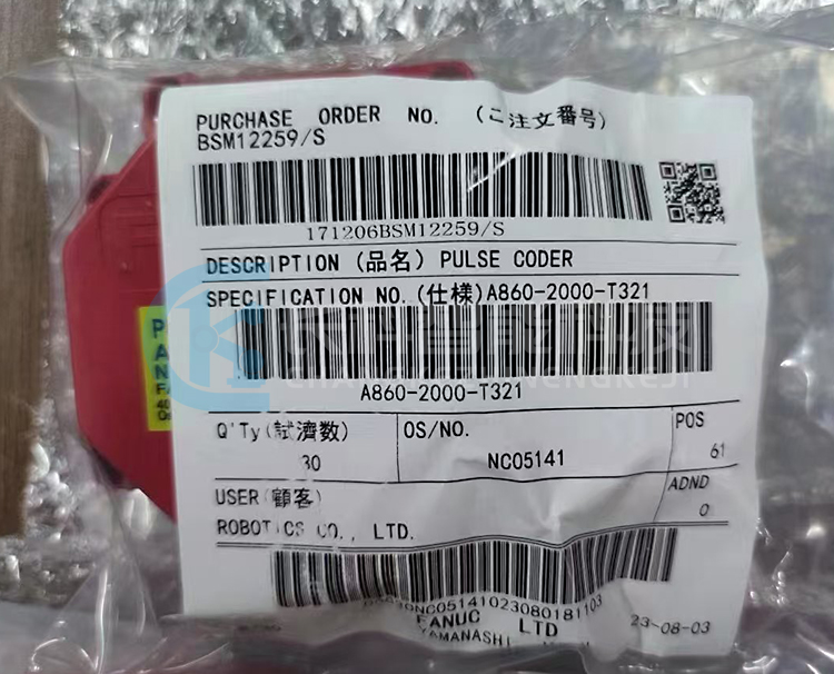 發(fā)那科伺服電機(jī)編碼器A860-2000-T321 &alpha;iA1000